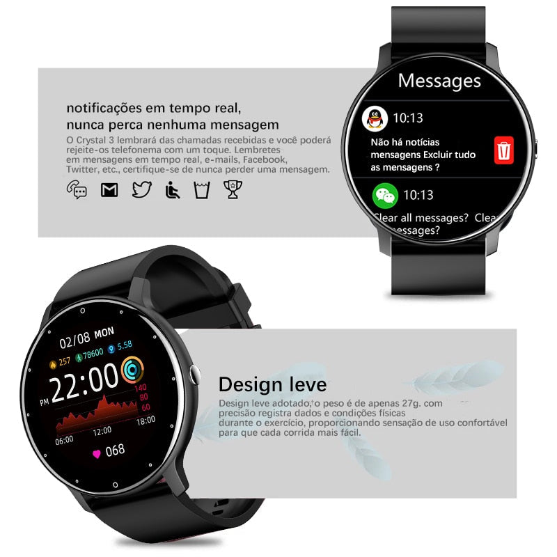 Relógio Smartwatch com IP67 - ECONNET